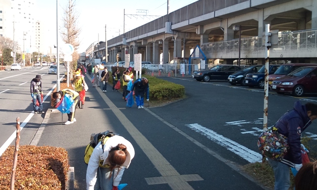 1.10ごみ拾いの様子